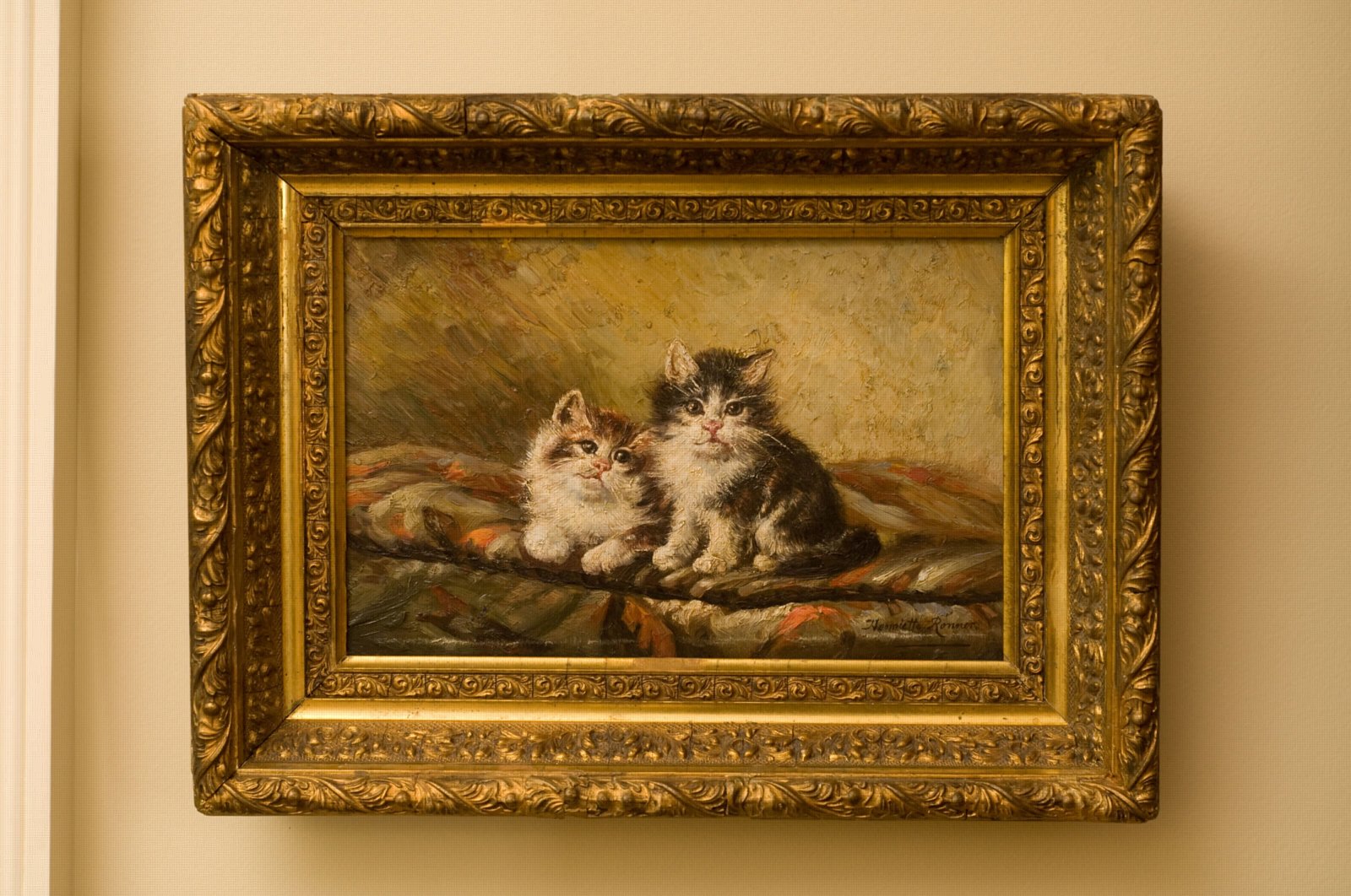 Henriette Ronner-Knip painting