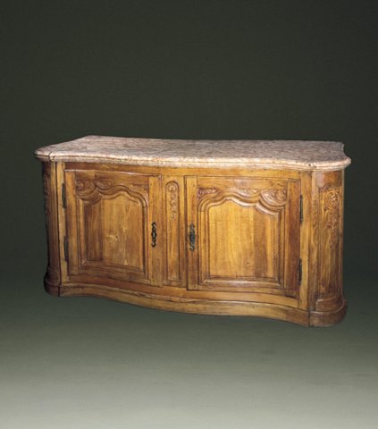 French Régence Period, Oak Grand Bahut - Click to enlarge and for full details.
